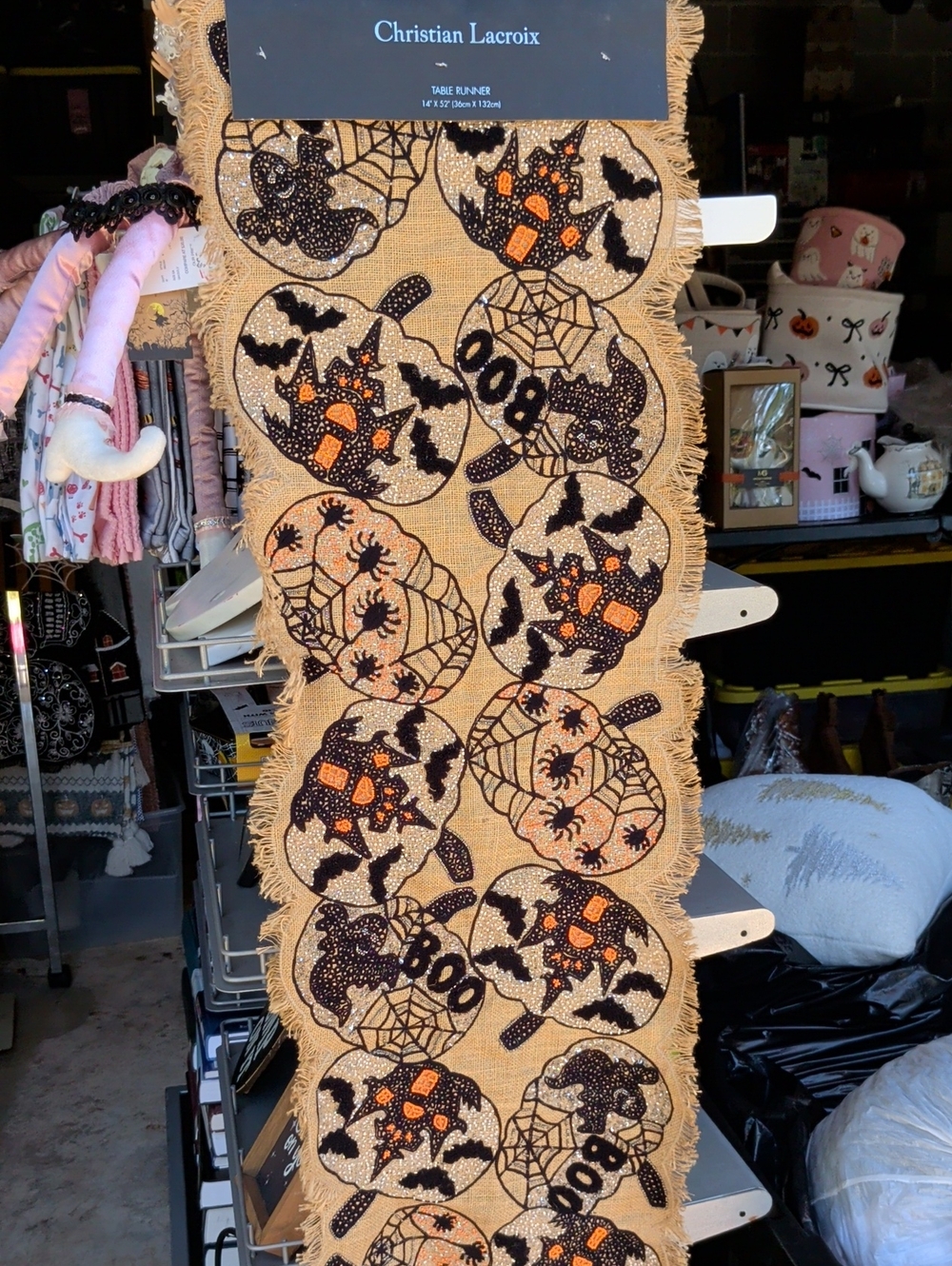 Table Runner with Halloween